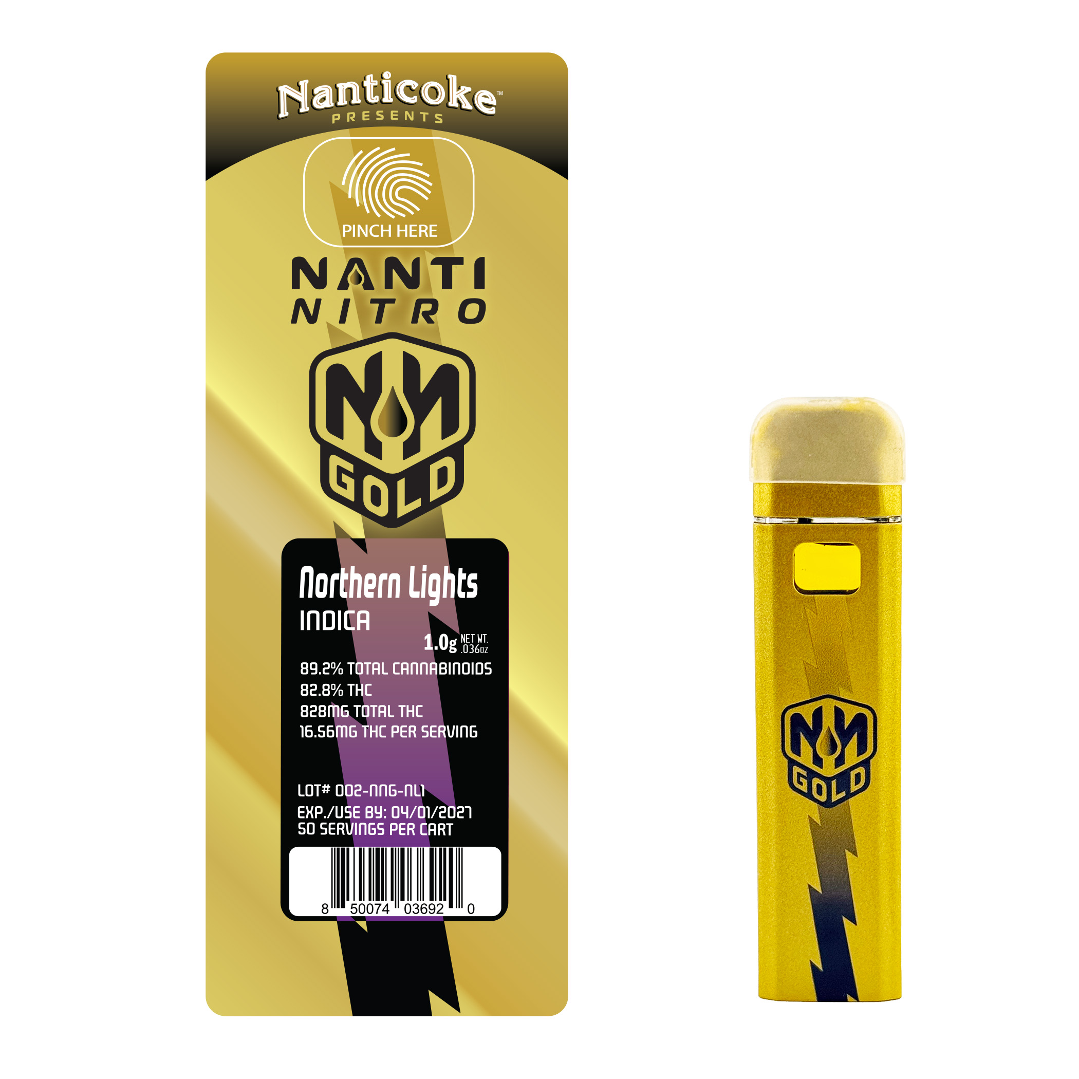Northern Lights Gold Vape